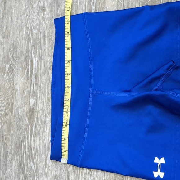 Under Armour Girls Spandex Training Shorts Gymnastics Running Active Wear Medium - Picture 6 of 11